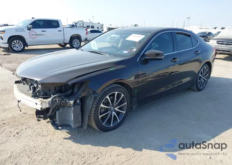 2015 Acura Tlx V6 Tech из США, поврежденный, VIN 19UUB2F50FA015158